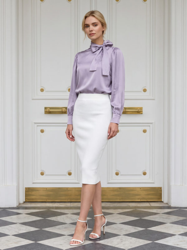 Bea bow blouse