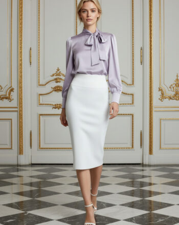 Bea bow blouse