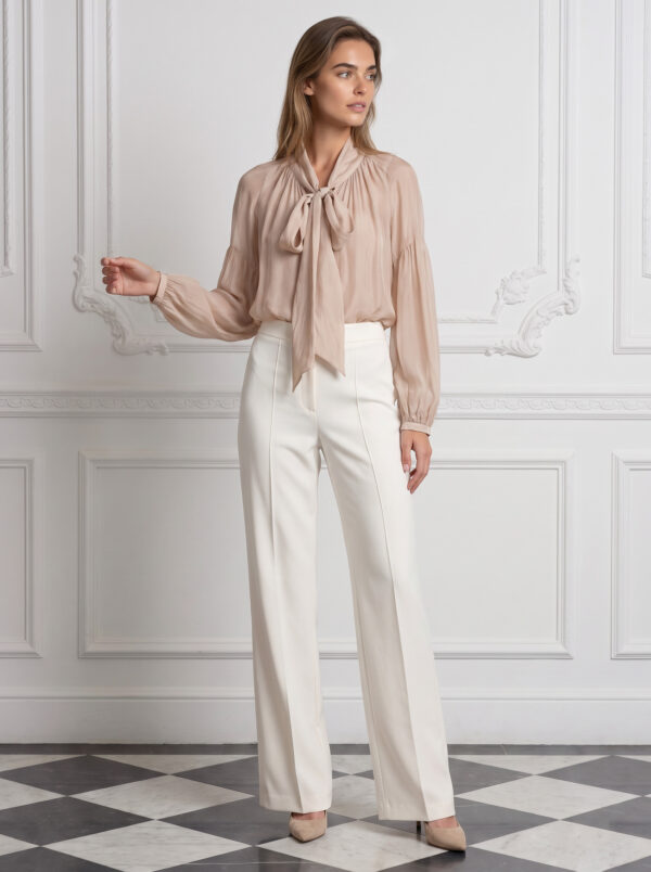 Lucy pants off white