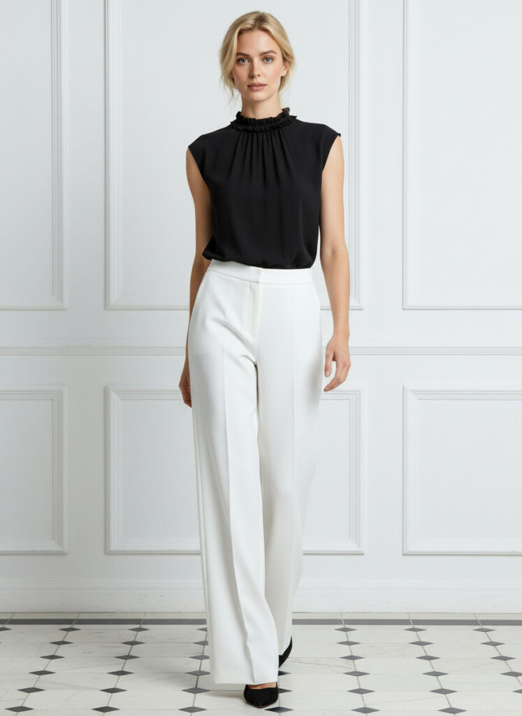 Lucy pants white