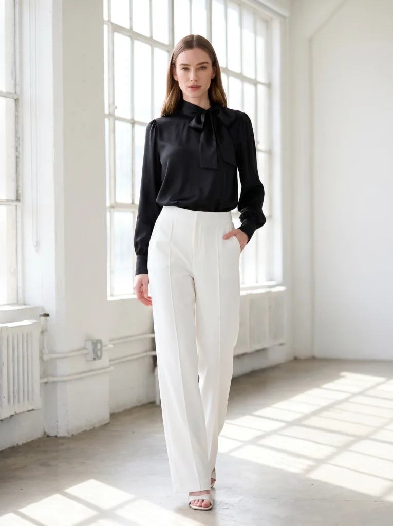Lucy pants white