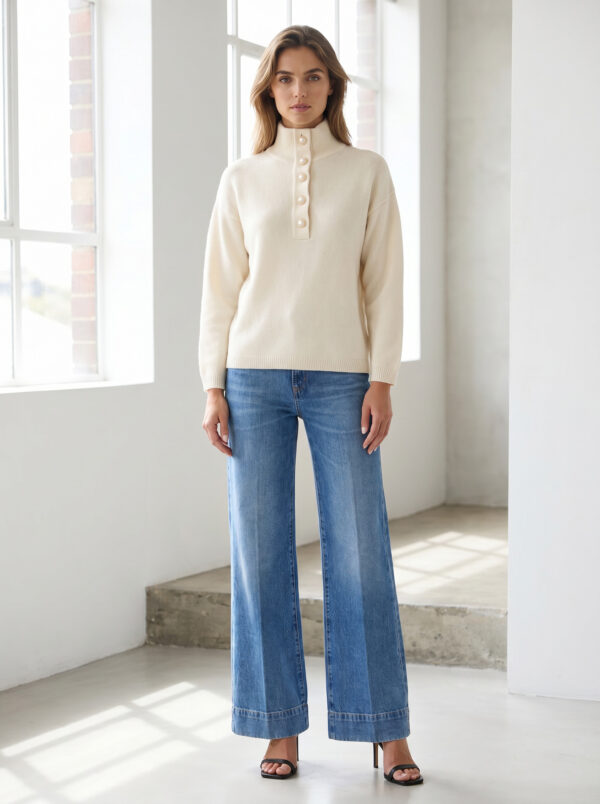 Ira sweater feather white