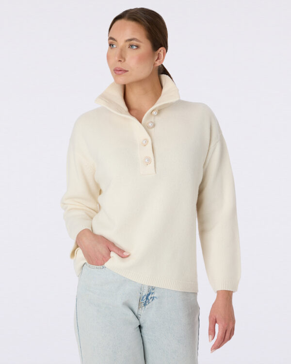 Ira sweater feather white