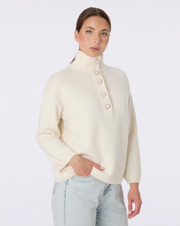 Ira sweater feather white