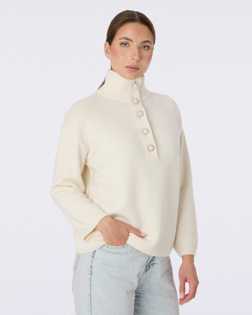 Ira sweater feather white
