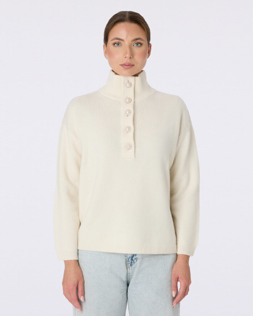 Ira sweater feather white