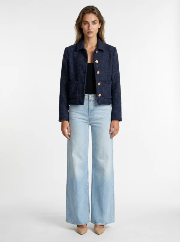 Madison tweed jacket Navy Blue