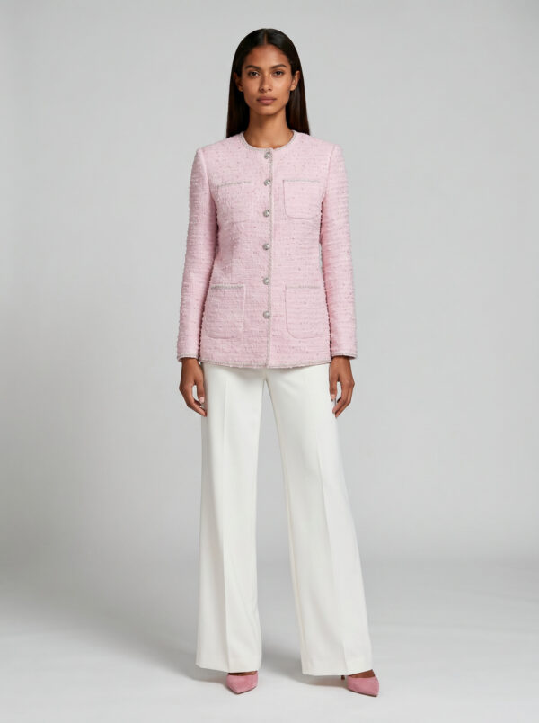 Elise tweed jacket Pink
