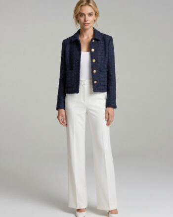 Madison tweed jacket Navy Blue