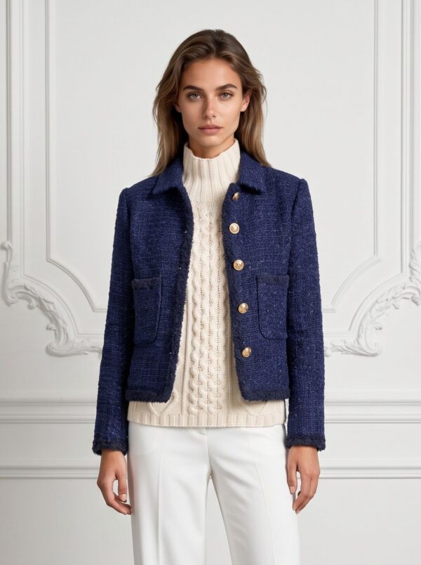 Madison tweed jacket Navy