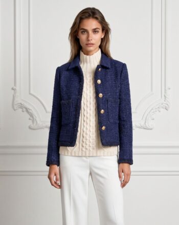 Madison tweed jacket Navy
