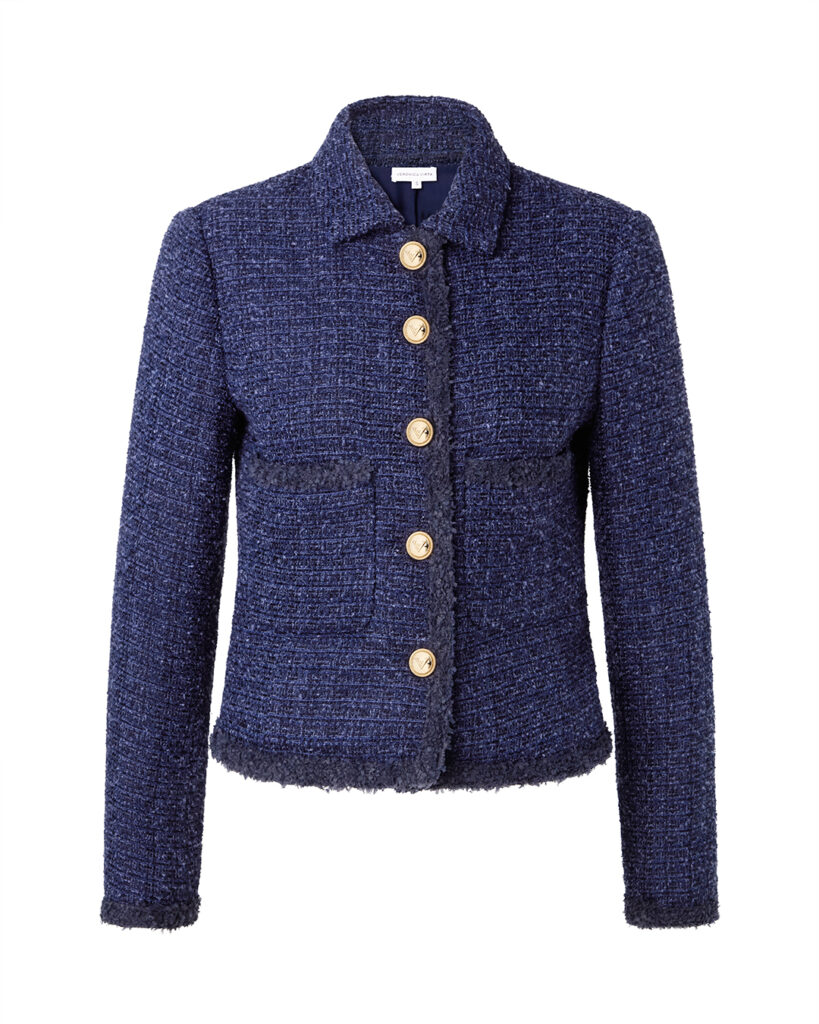 Madison tweed jacket Navy Blue