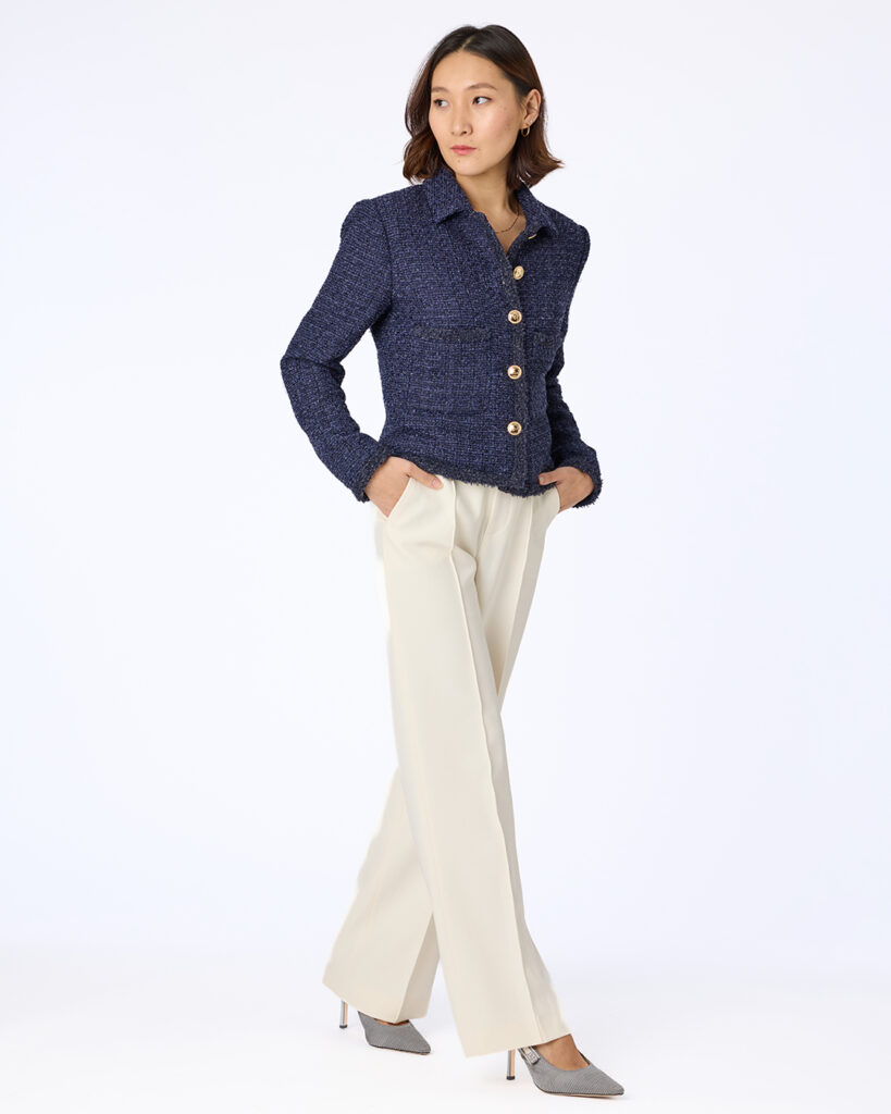 Madison tweed jacket Navy Blue