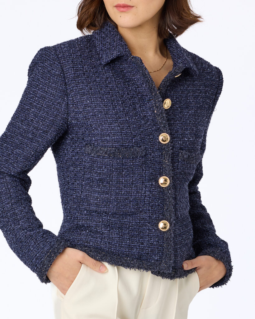 Madison tweed jacket Navy Blue