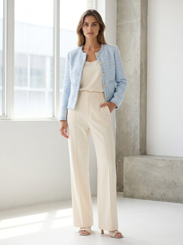 Lucy pants off white