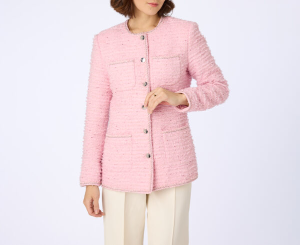 Elise tweed jacket Pink