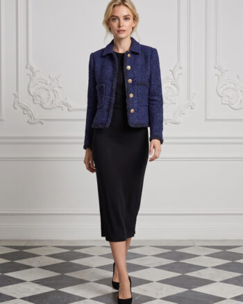 Madison tweed jacket Navy