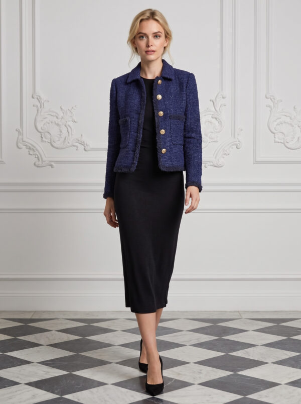 Madison tweed jacket Navy